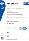 Spellman High Voltage Electronics Corporation's U.S. & Mexico ISO 14001:2015 Certificate