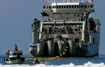 Cable Laying Ship