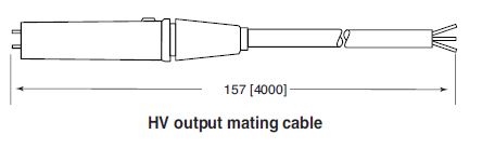 EBM-TEGR HV Output Cable