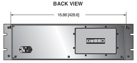 ICA Injector Control Assembly for Cargo Screening & Cancer Therapy - Back View