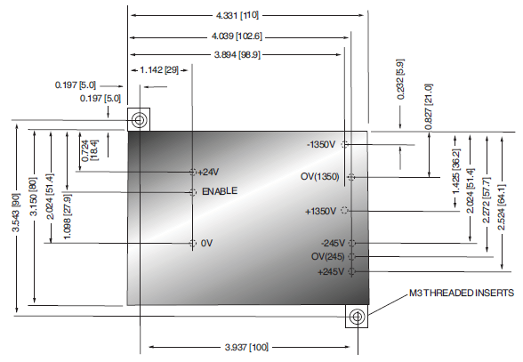 ML1350 Высоковольтный источник питания для масс-спектрометрии (Image 2)