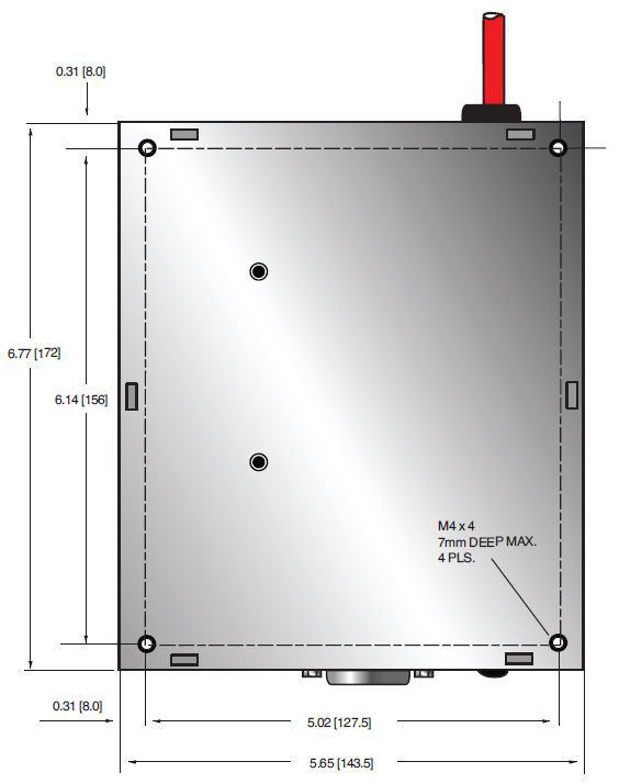 MXE BOTTOM VIEW