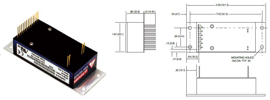 UM Eared Mounting Plate E2 Option 1