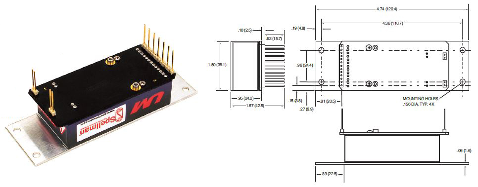 UM Eared Mounting Plate E2 Option