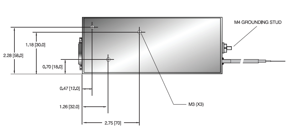 XMPF 5W X-Ray Generator Bottom View