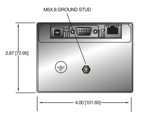 uX 50kV Back view