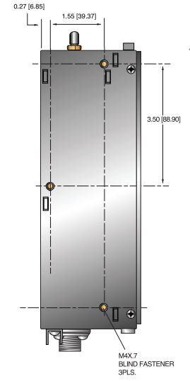 uX 50kV Side View XCC Option