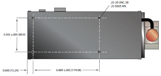 Narrow Beam Bottom View