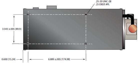 Wide Beam Bottom View