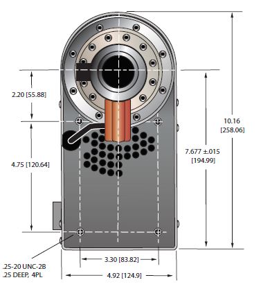 Wide Beam Front View